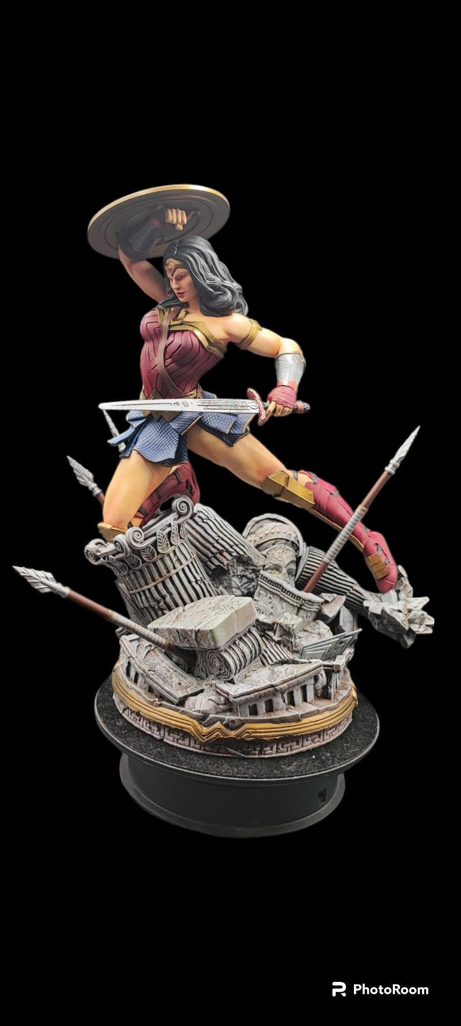 Amazonian Warrior resin custom collectible statue 1/6 hand painted