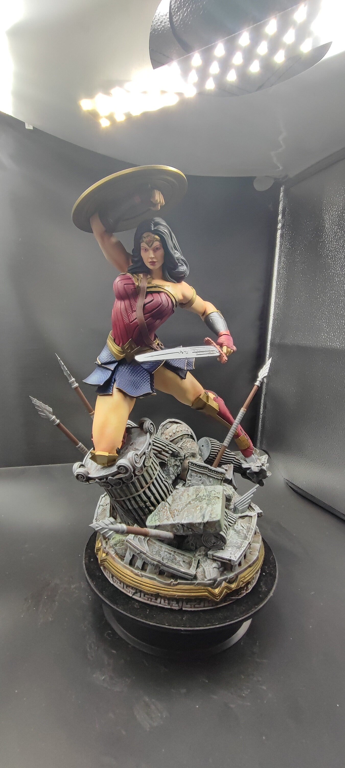 Amazonian Warrior resin custom collectible statue 1/6 hand painted