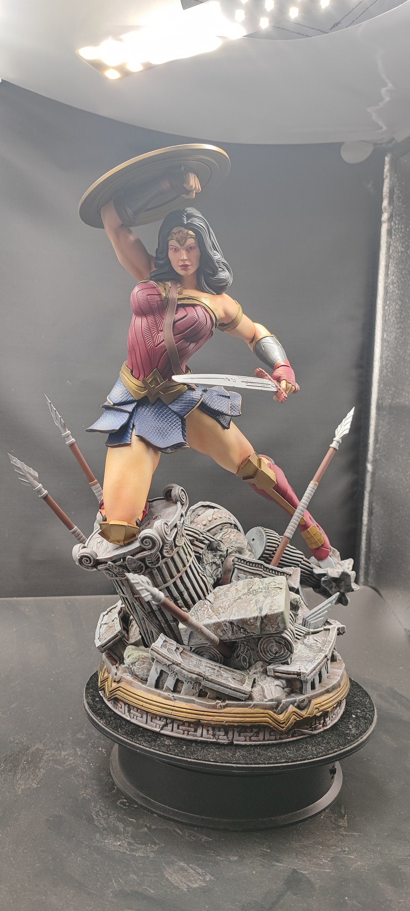 Amazonian Warrior resin custom collectible statue 1/6 hand painted