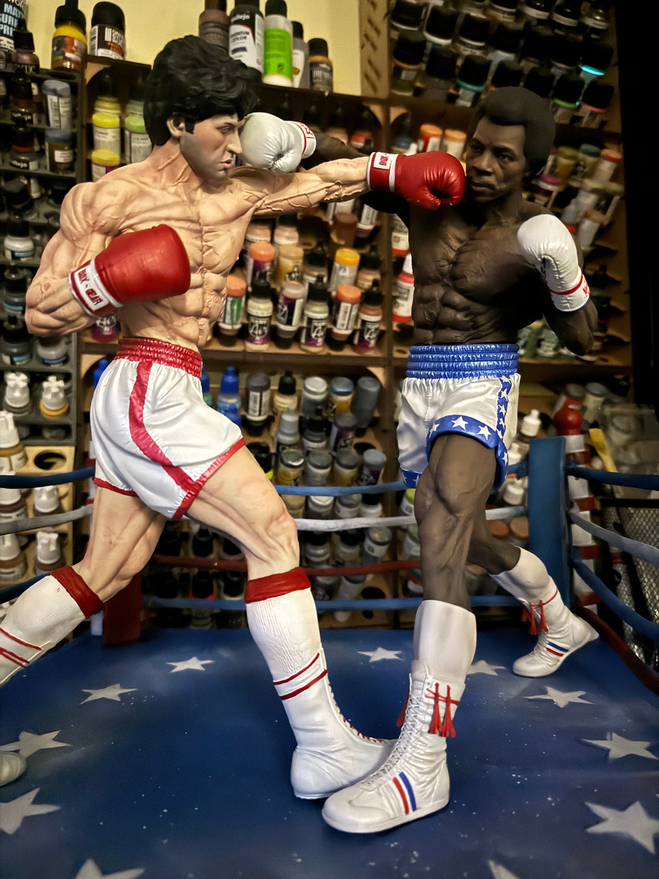 Boxing Legends custom diorama 1/6 figurine hand painted