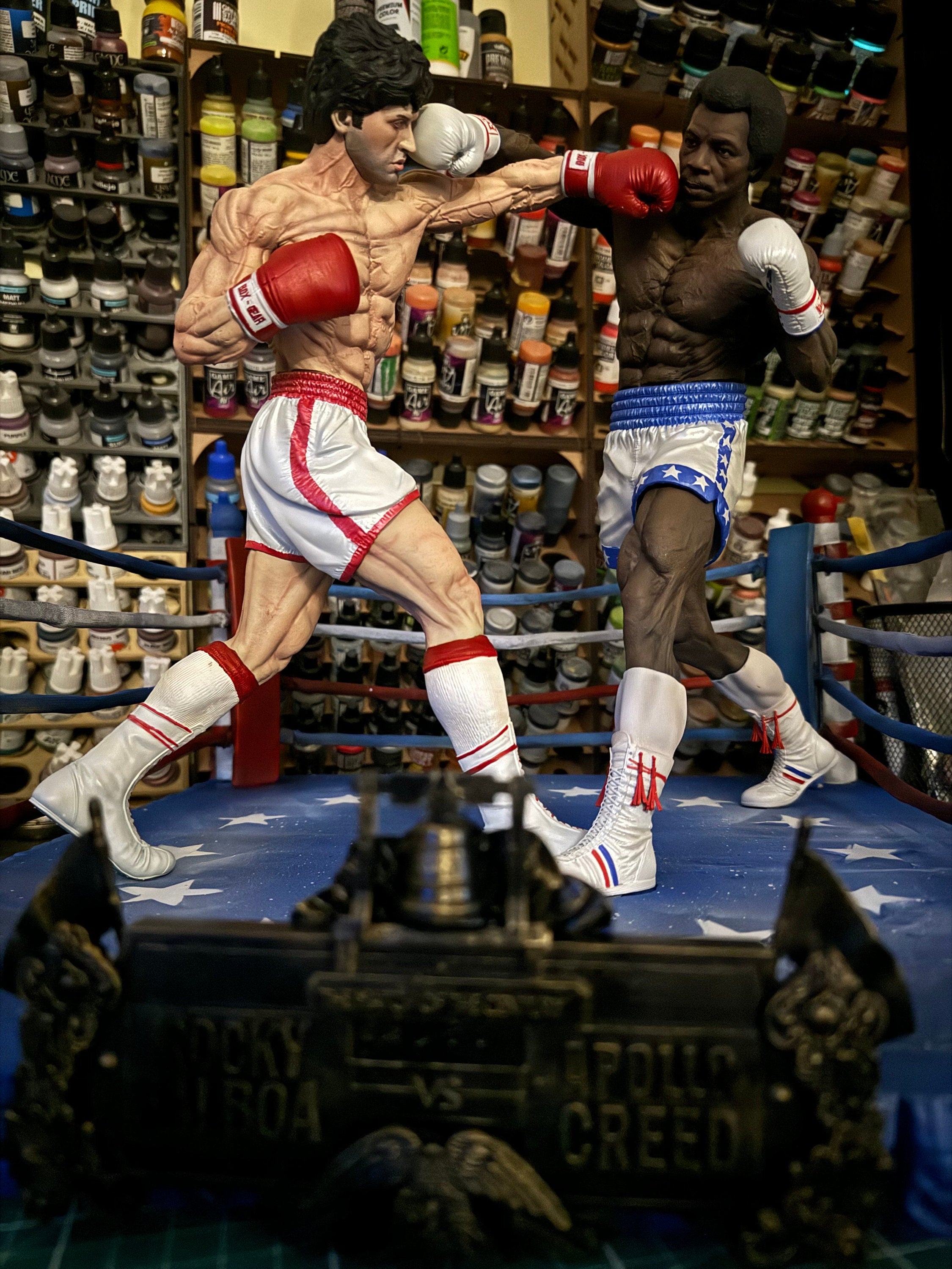 Boxing Legends custom diorama 1/6 figurine hand painted