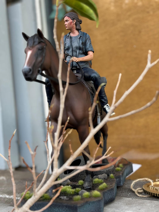 Apocalyptic Survivor tlou diorama statue figure