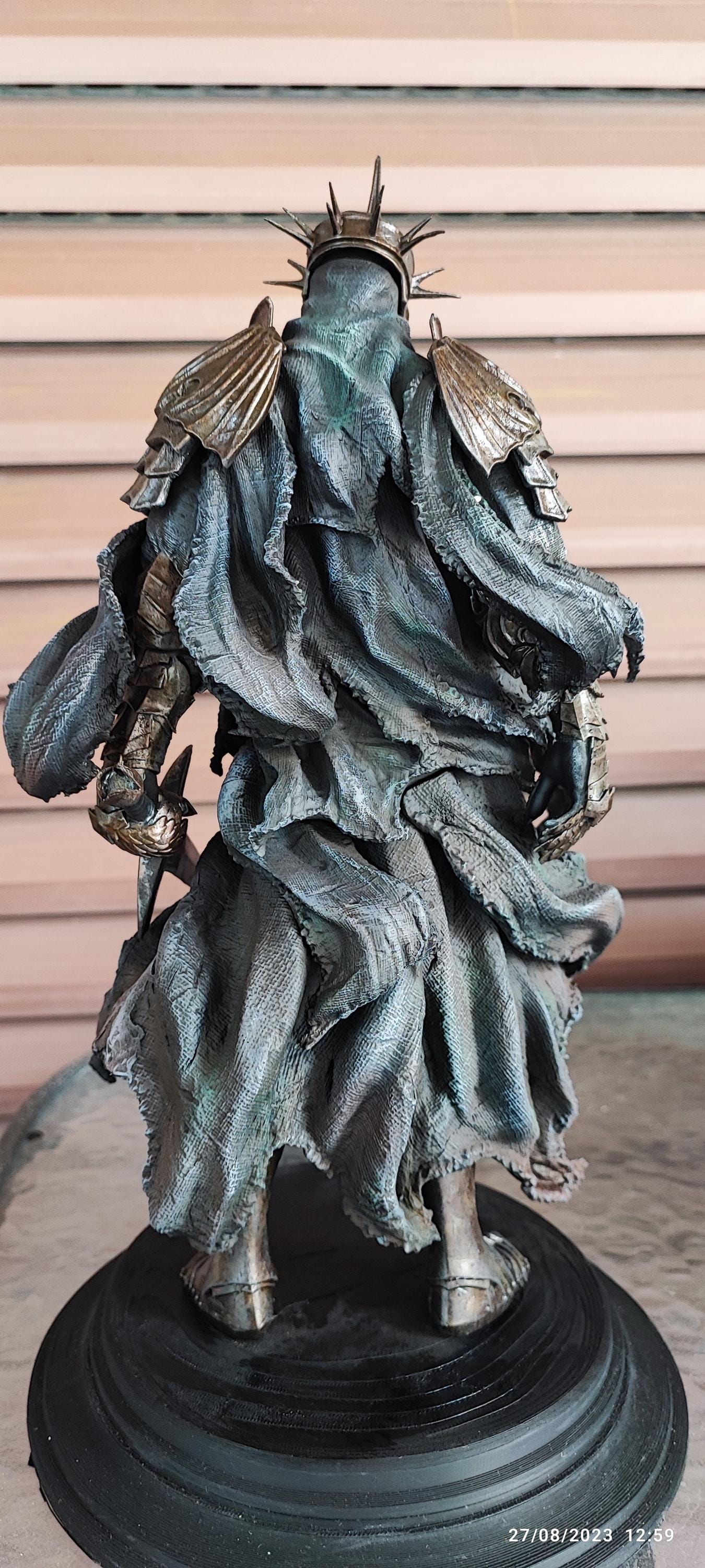 Dark witch King | lotr| statue figure rust version / hand painted