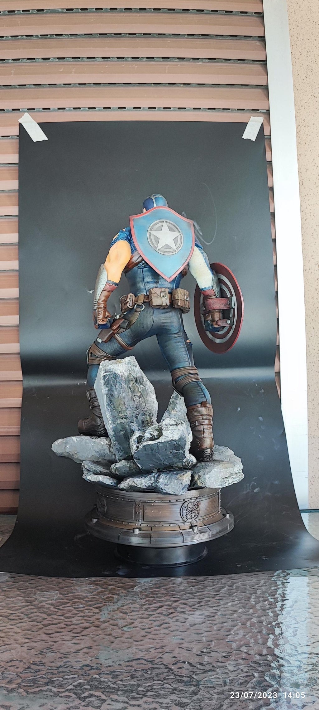 captain America statue figure 1/4