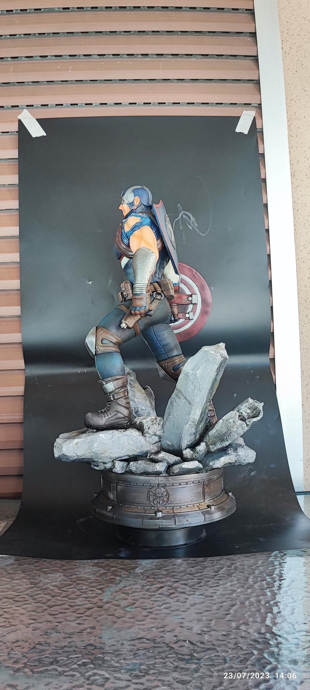 captain America statue figure 1/4