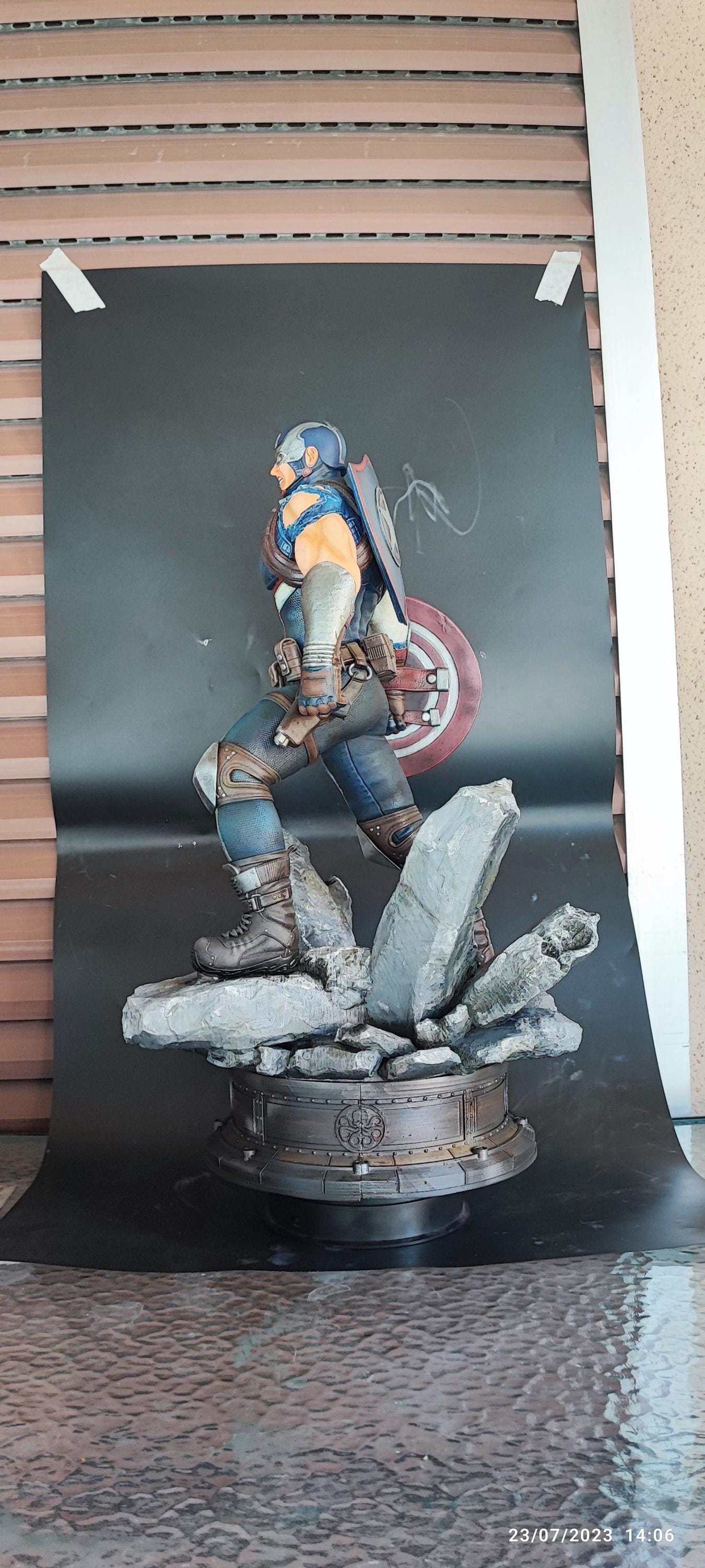 captain America statue figure 1/4