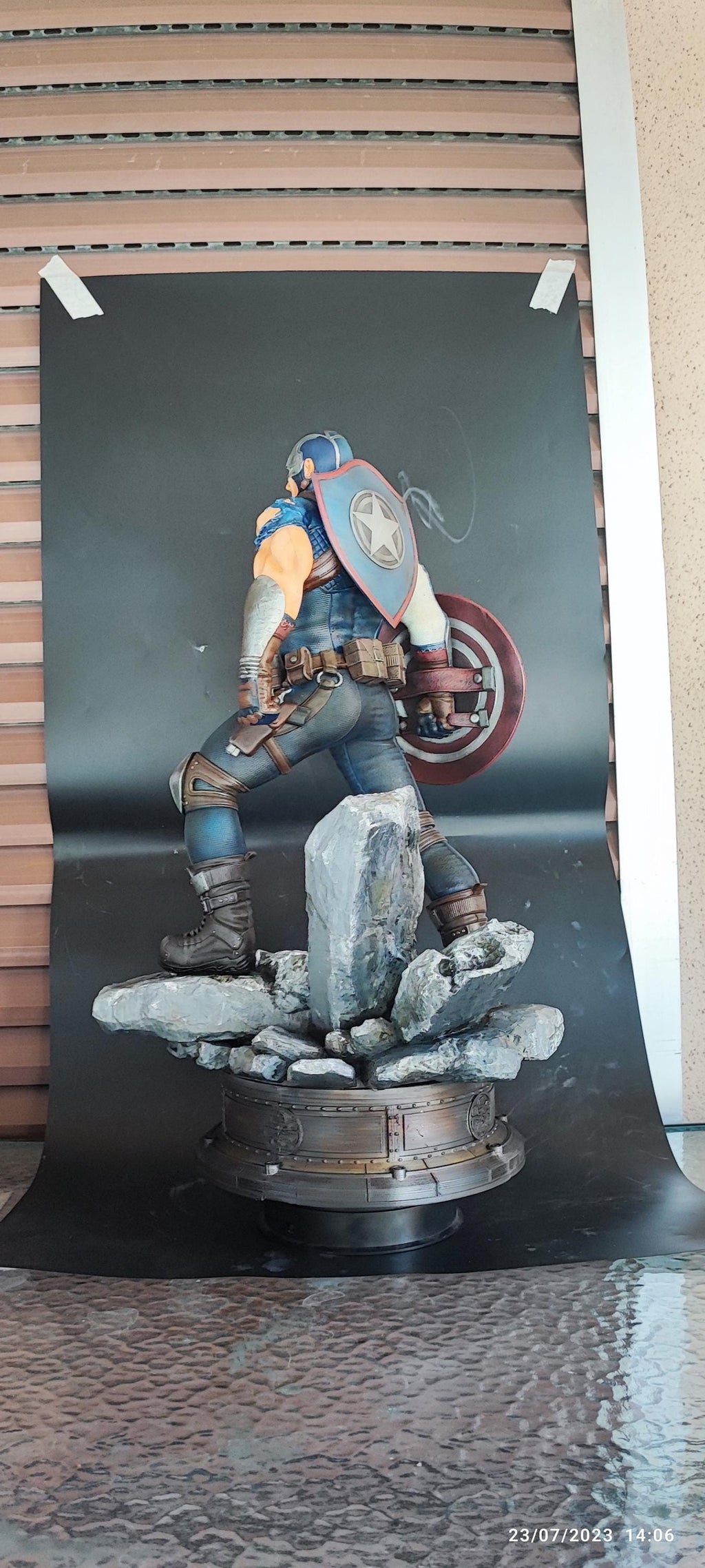 captain America statue figure 1/4