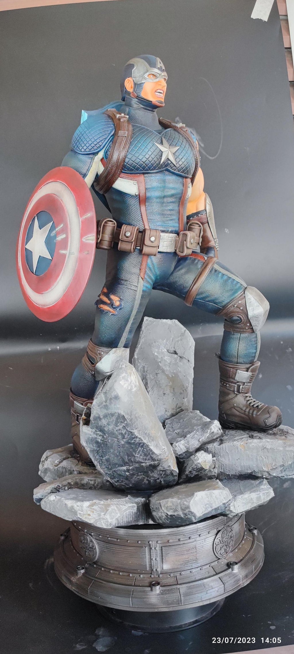 captain America statue figure 1/4
