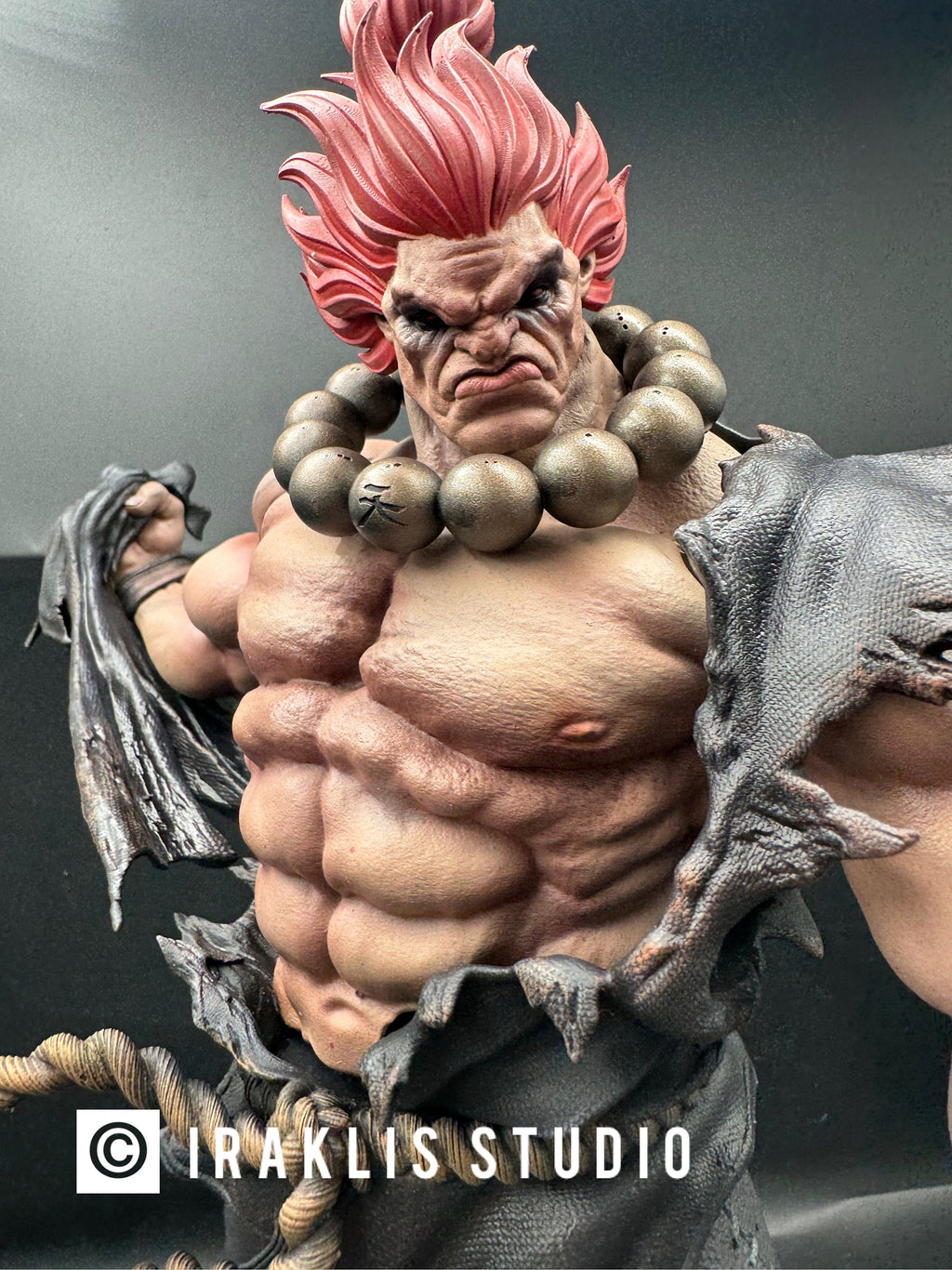 Dark Gi Fighter 1/6 figure statue / hand painted