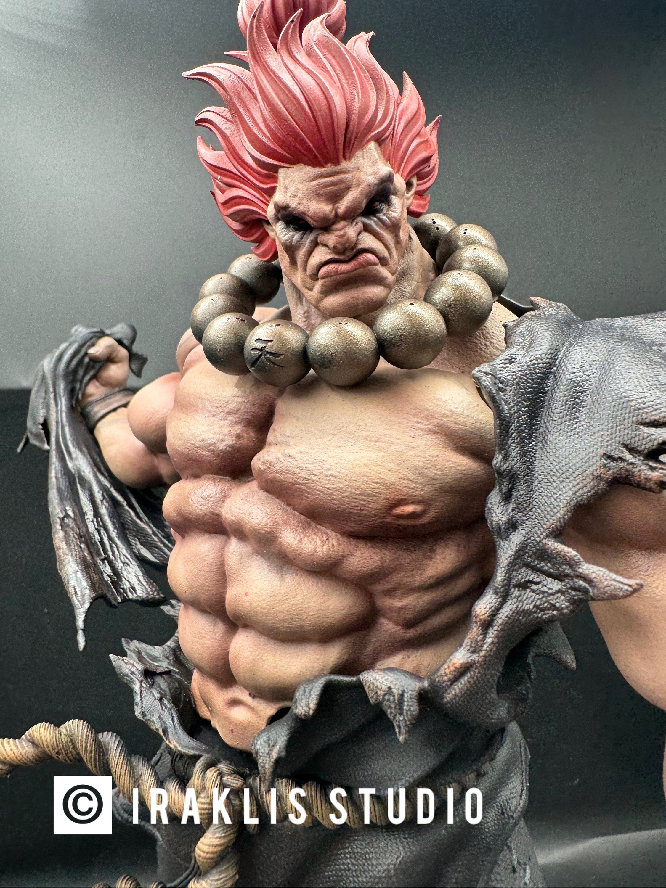 Dark Gi Fighter 1/6 figure statue / hand painted