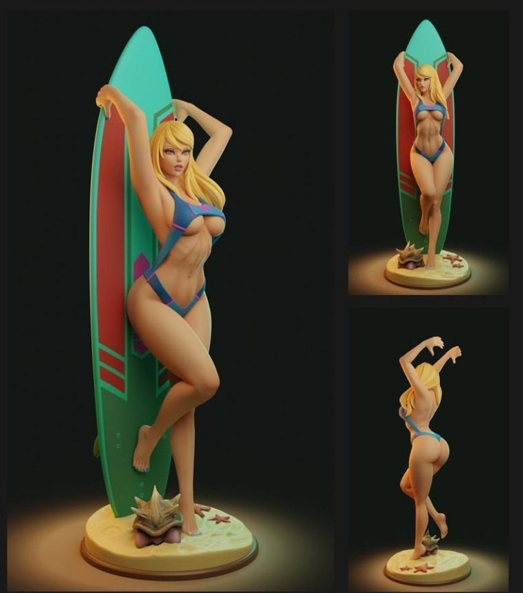 Samus Surf Girl – 3D Print 1/6