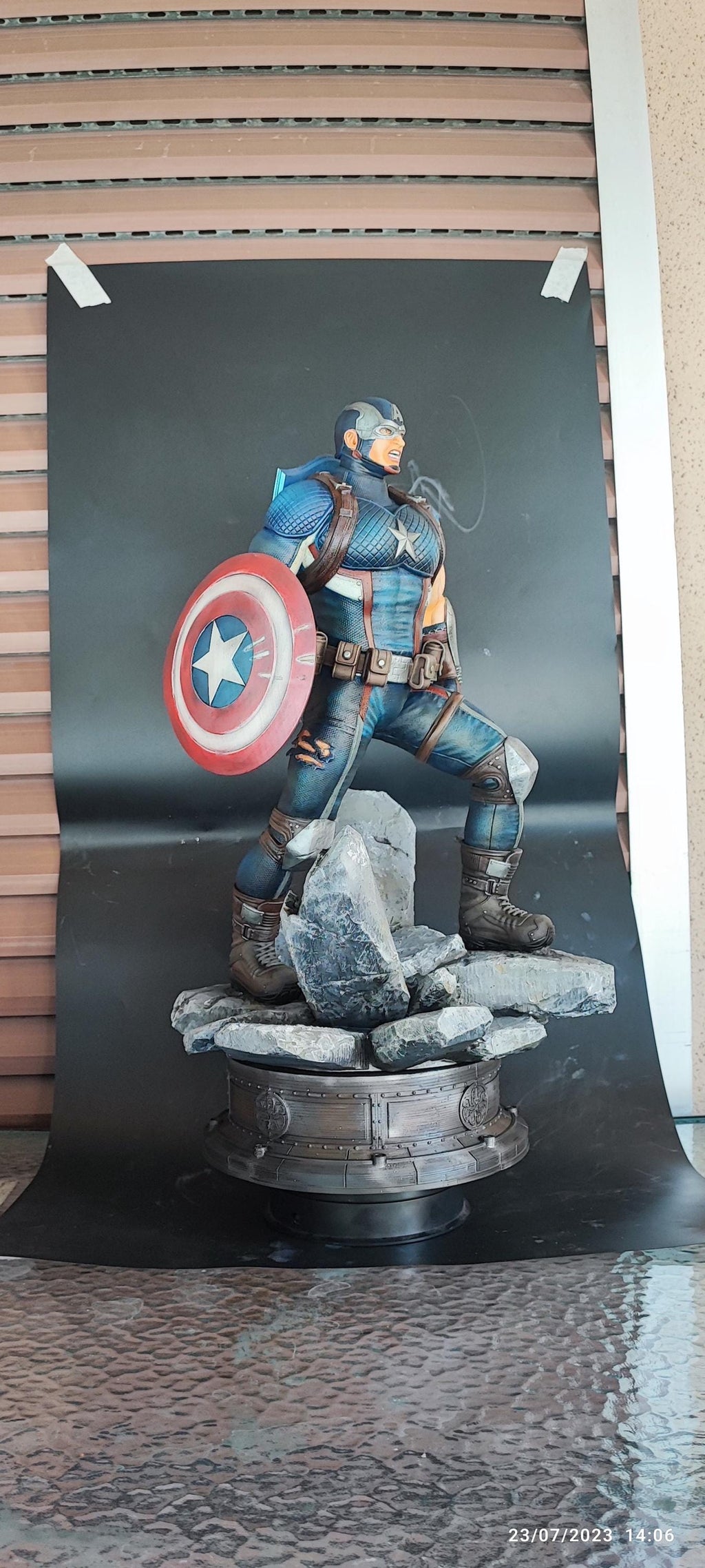captain America statue figure 1/4