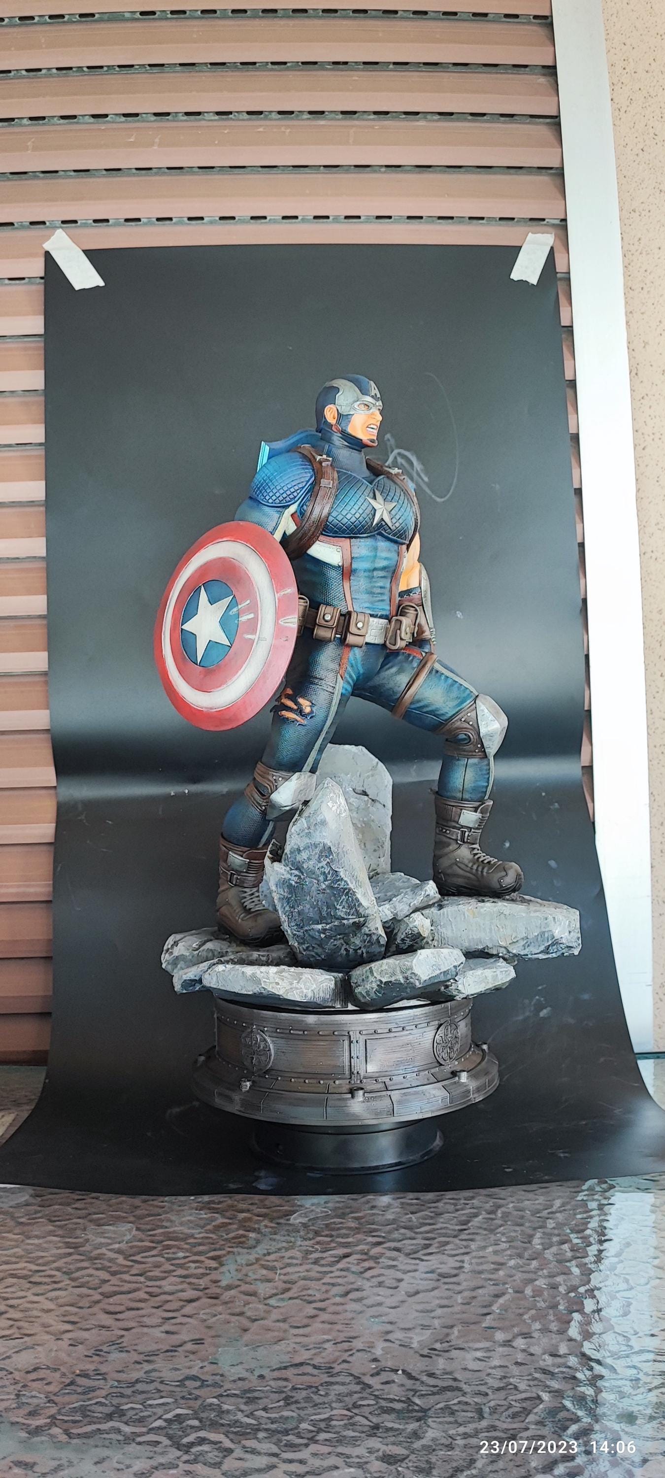 captain America statue figure 1/4