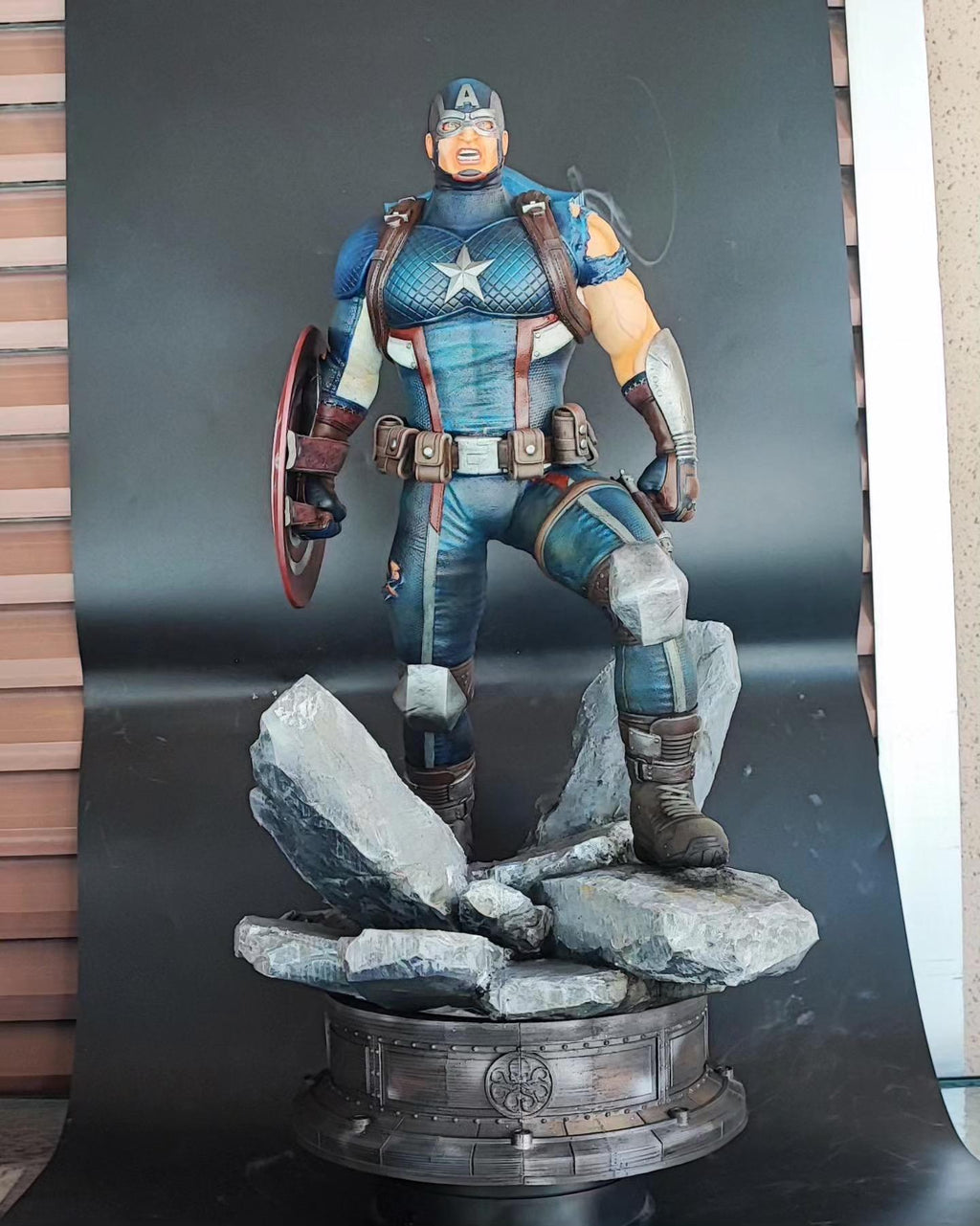 captain America statue figure 1/4