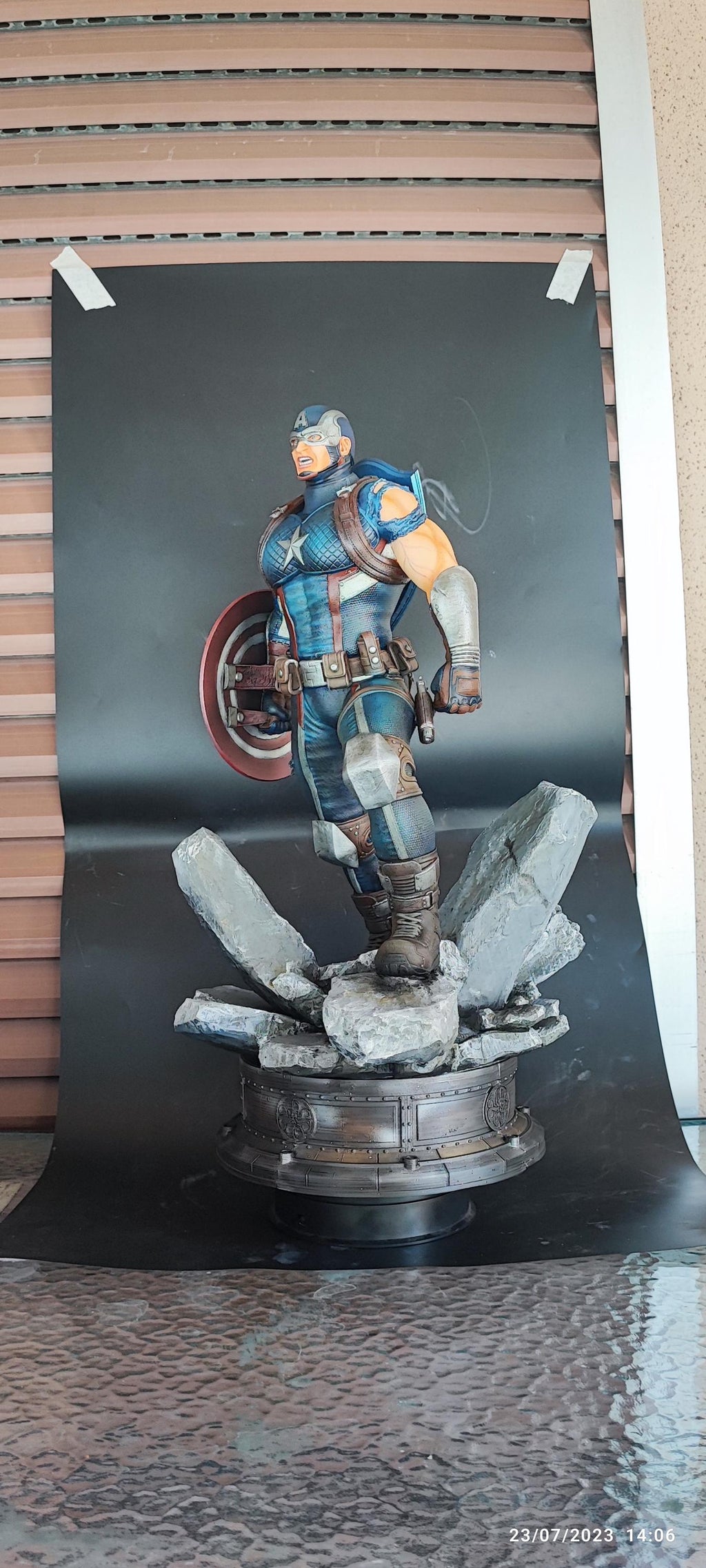 captain America statue figure 1/4