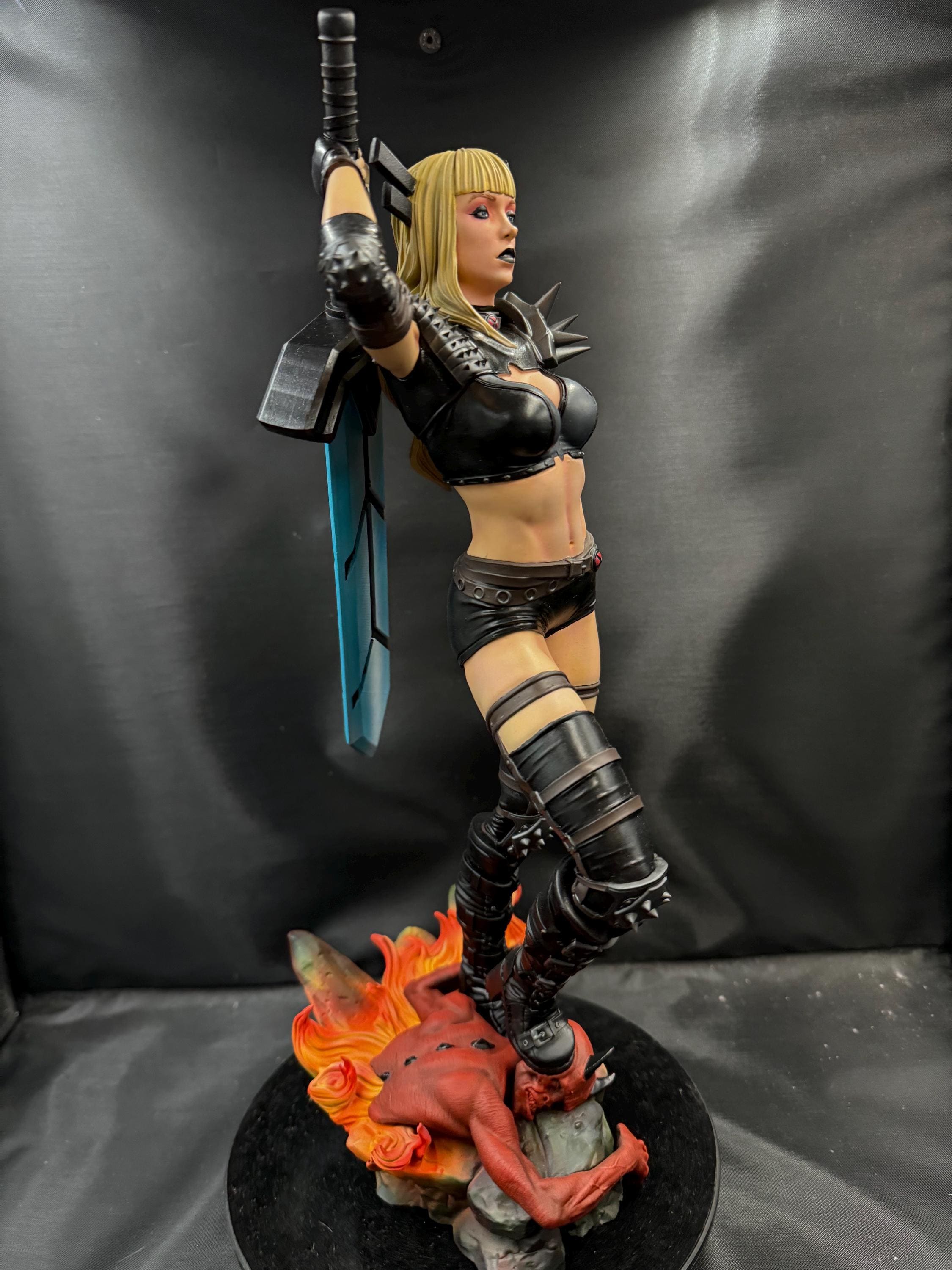Dark Realm Warrior custom figure statue 1/6 hand painted