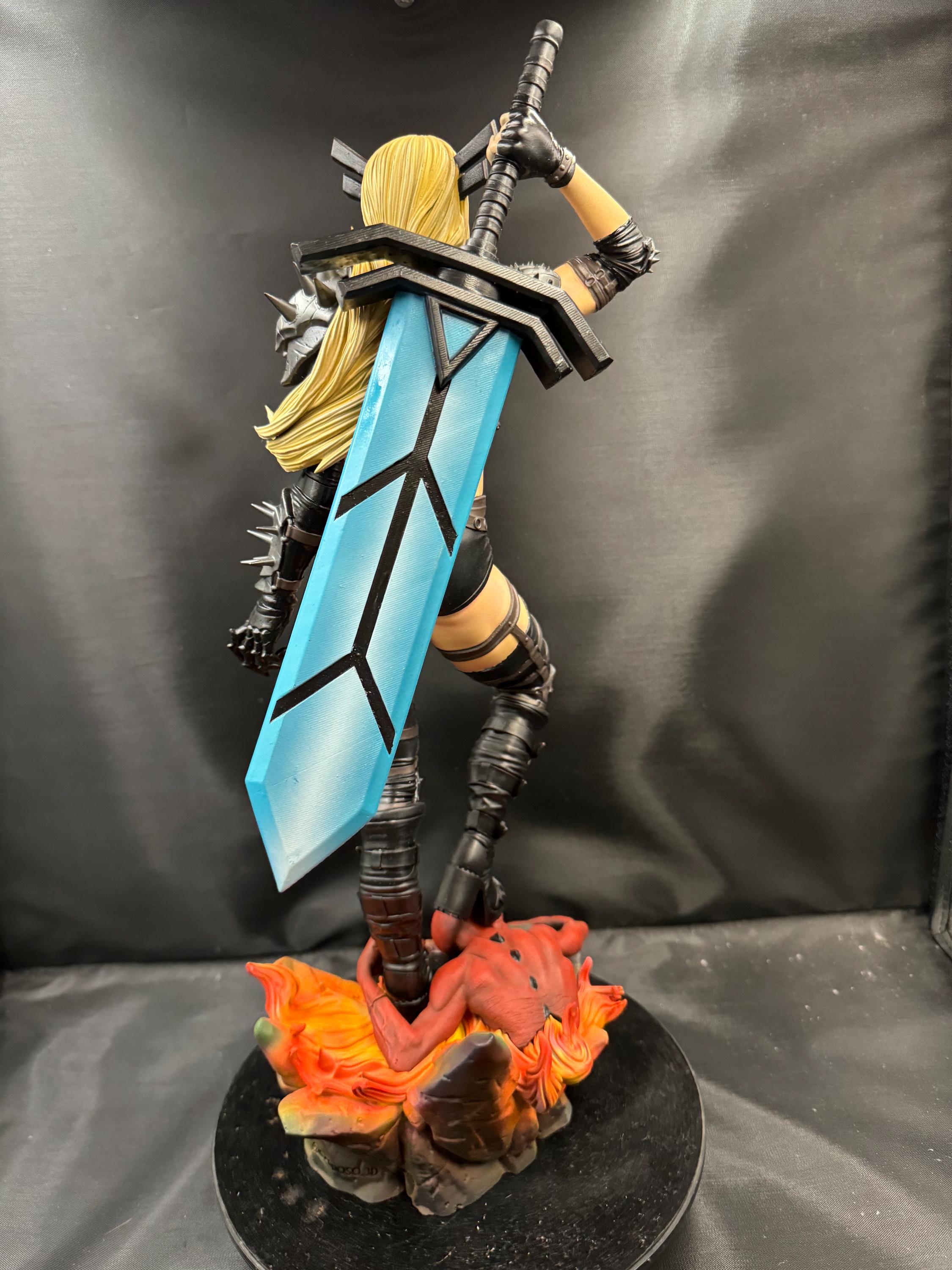 Dark Realm Warrior custom figure statue 1/6 hand painted