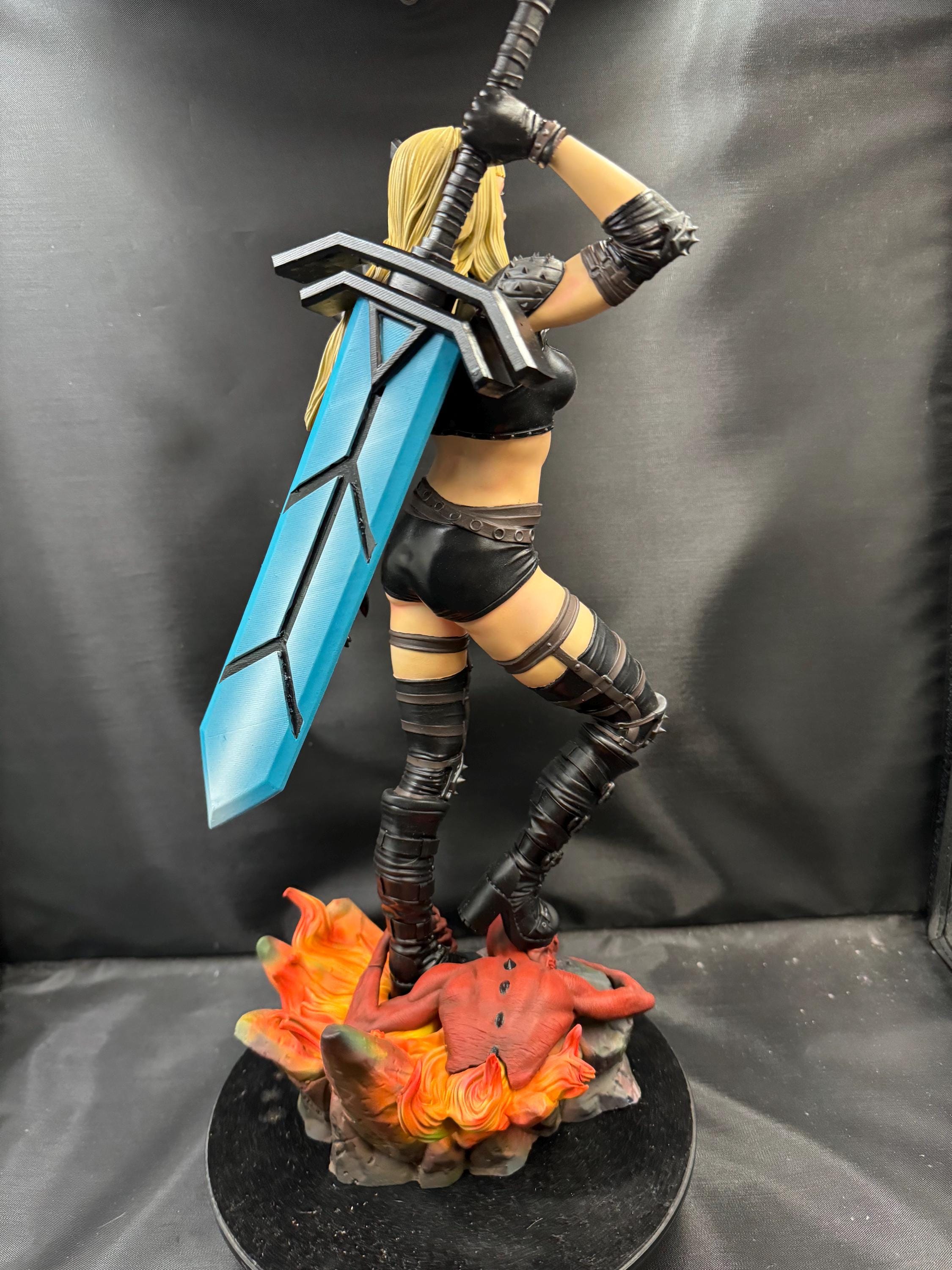 Dark Realm Warrior custom figure statue 1/6 hand painted