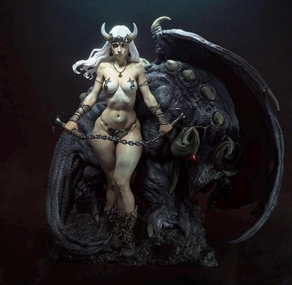 Demon queen 1/6 statue / hand painted