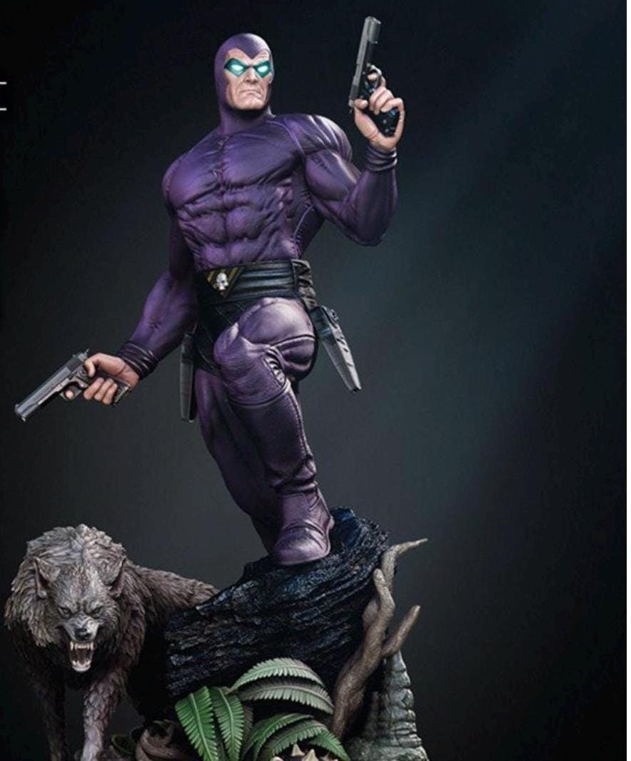 The phantom Hero custom statue hand painted 1/6 - 45cm