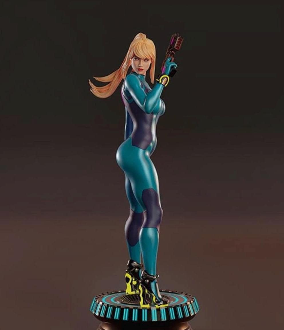 Celestial Samus Guardian statue figure 1/6 hand painted