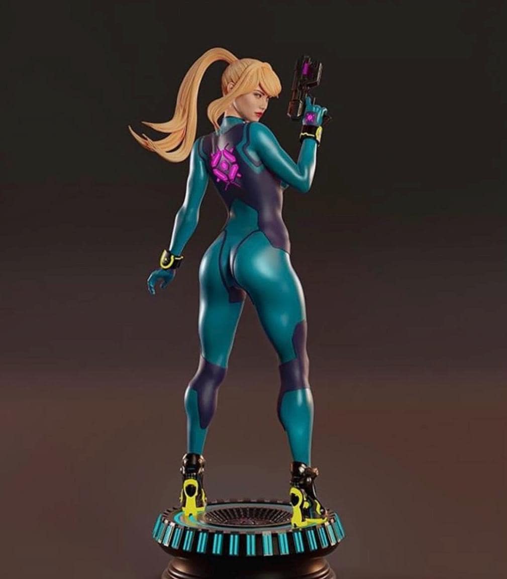 Celestial Samus Guardian statue figure 1/6 hand painted
