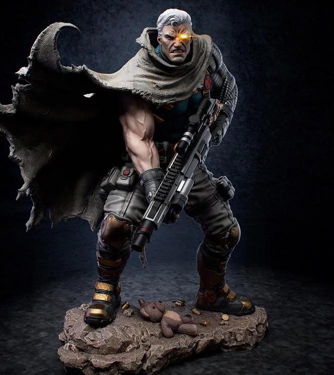 Collectible Custom Cable Figure 32cm Scale 1/6, Detailed Art, for Collectors hand painted