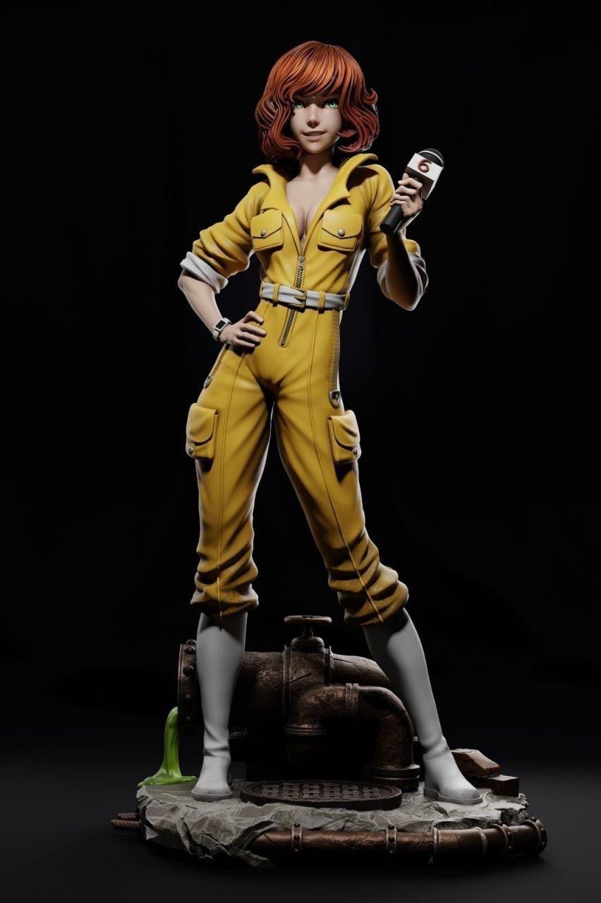Urban Reporter figure custom statue | 1\6 hand painted