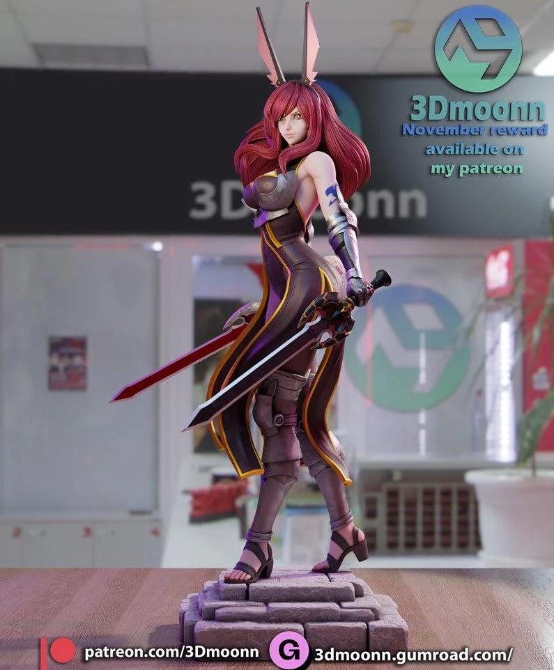 Armored Heroine | custom figure | statue| 1/6