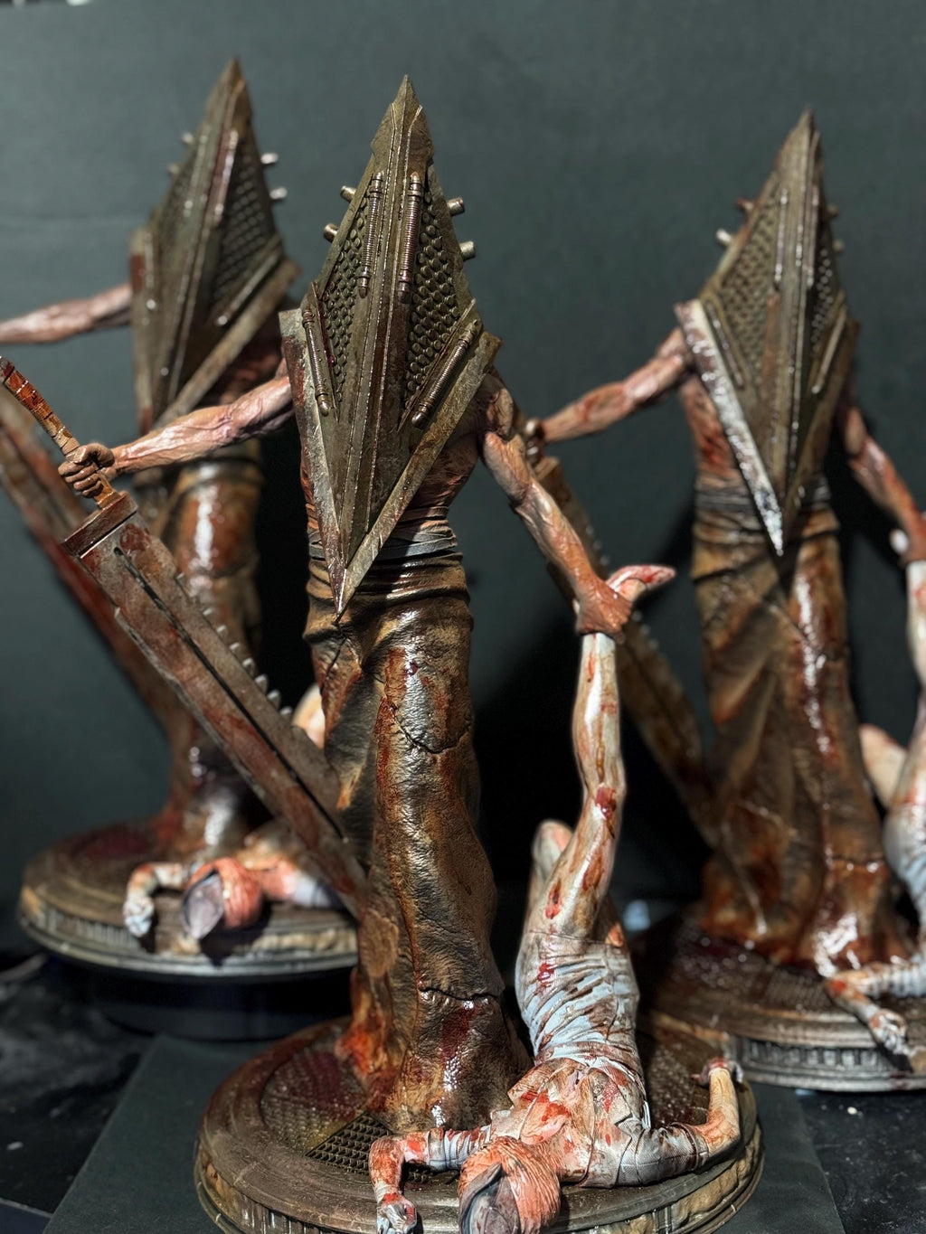 Iron Masked Stalker custom resin statue figure 40cm. 1/6 scale or 1/8 30cm hand painted