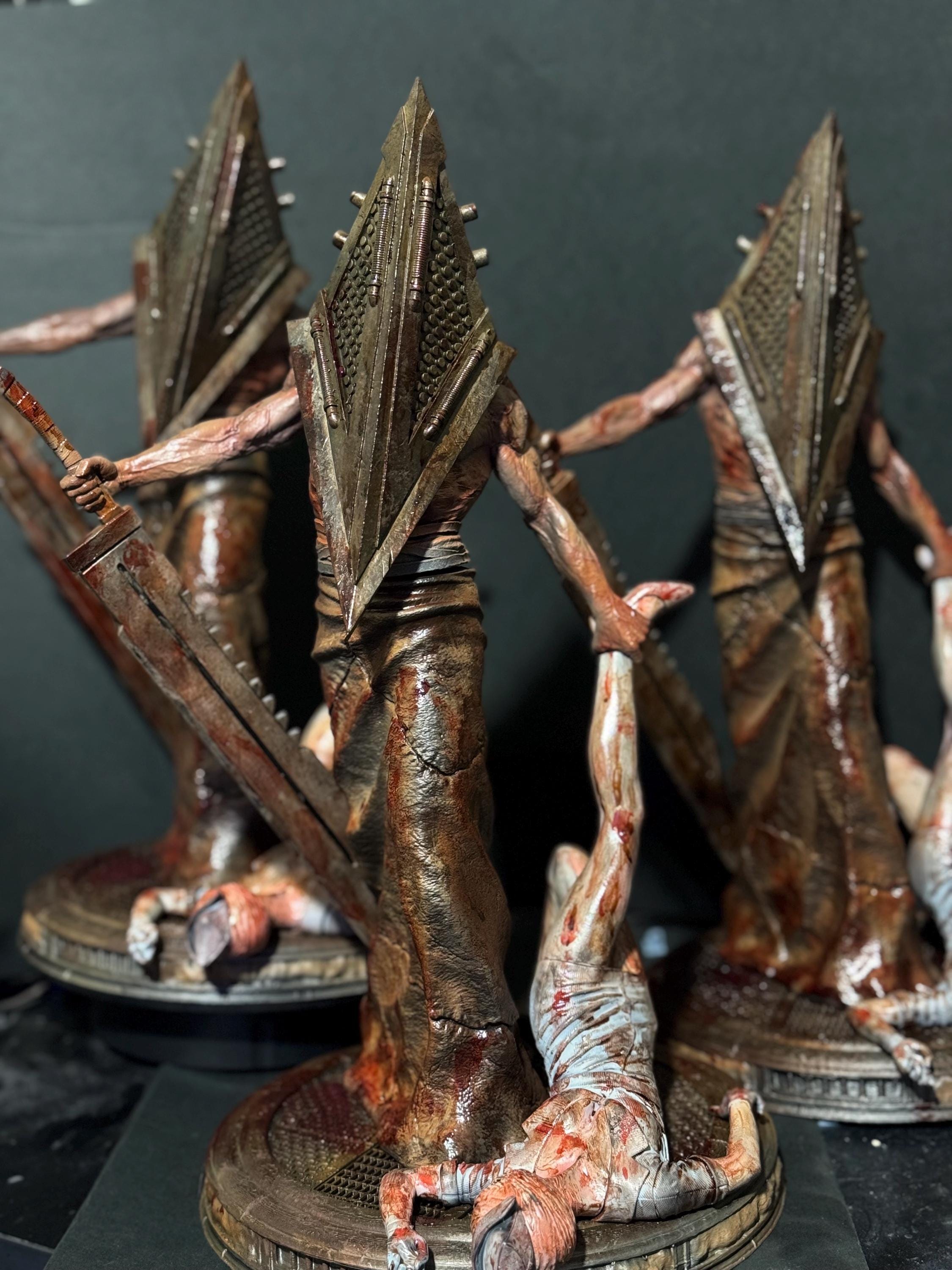 Iron Masked Stalker custom resin statue figure 40cm. 1/6 scale or 1/8 30cm hand painted