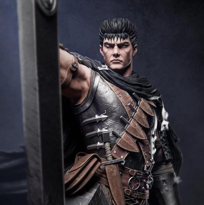 Dark Swordsman Custom statue | 1/6