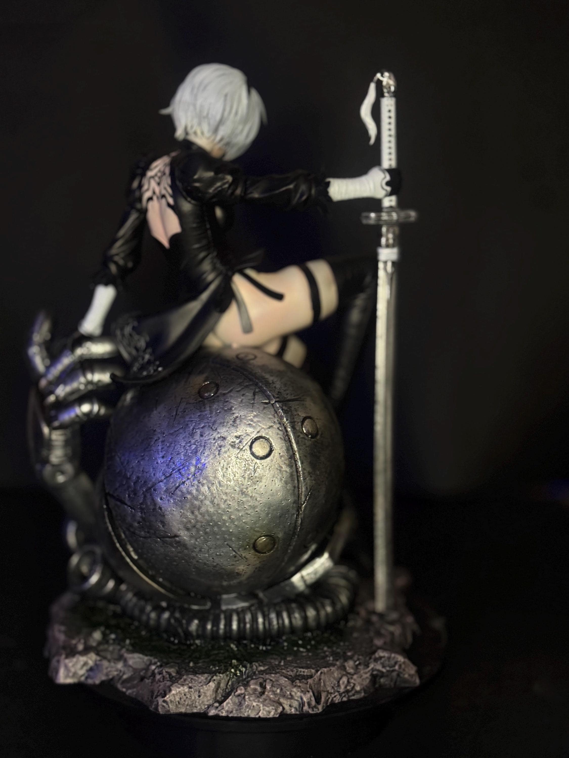 Android Warrior custom statue | battle android | 30cm | 1/6 hand painted