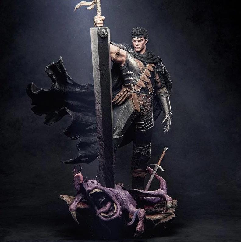 Dark Swordsman Custom statue | 1/6