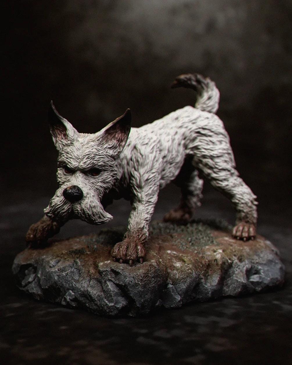 Gaulish Warrior Figurine | Handcrafted Fantasy Collectible Inspired by Ancient Legends and Comic Heroes hand painted