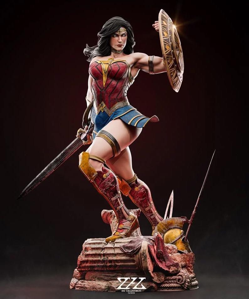 Amazon Warrior Figurine | 1/6 / hand painted