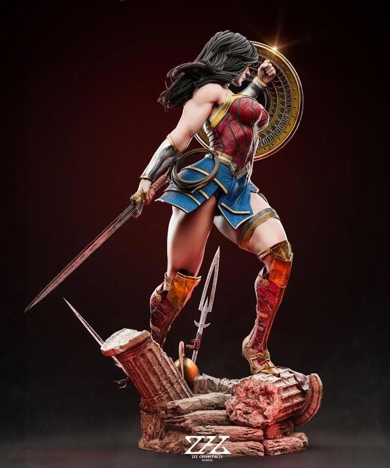 Amazon Warrior Figurine | 1/6 / hand painted