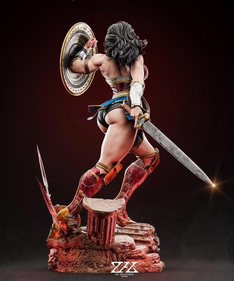 Amazon Warrior Figurine | 1/6 / hand painted