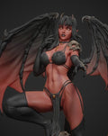 Succubus female Demon Custom Figurine | hand painted Collectible | 1/6 scale