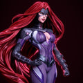 Hand painted Red-Haired Queen Figurine – 1:6 Scale Statue