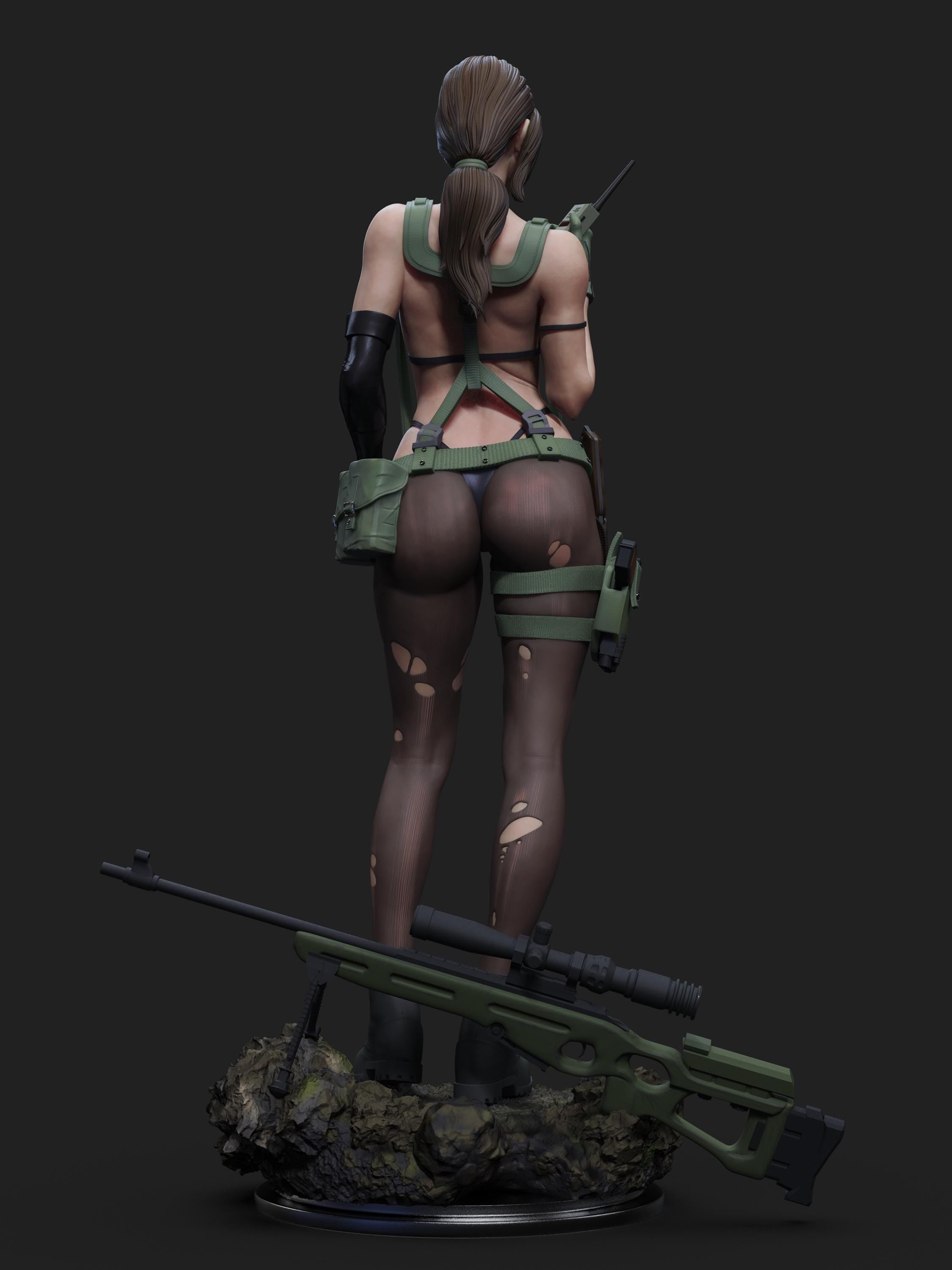 Custom Female quiet Sniper Figurine – 1/6