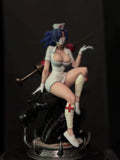Ninja Nurse valentine Figurine – Highly Detailed custom Statue 1/6 hand painted