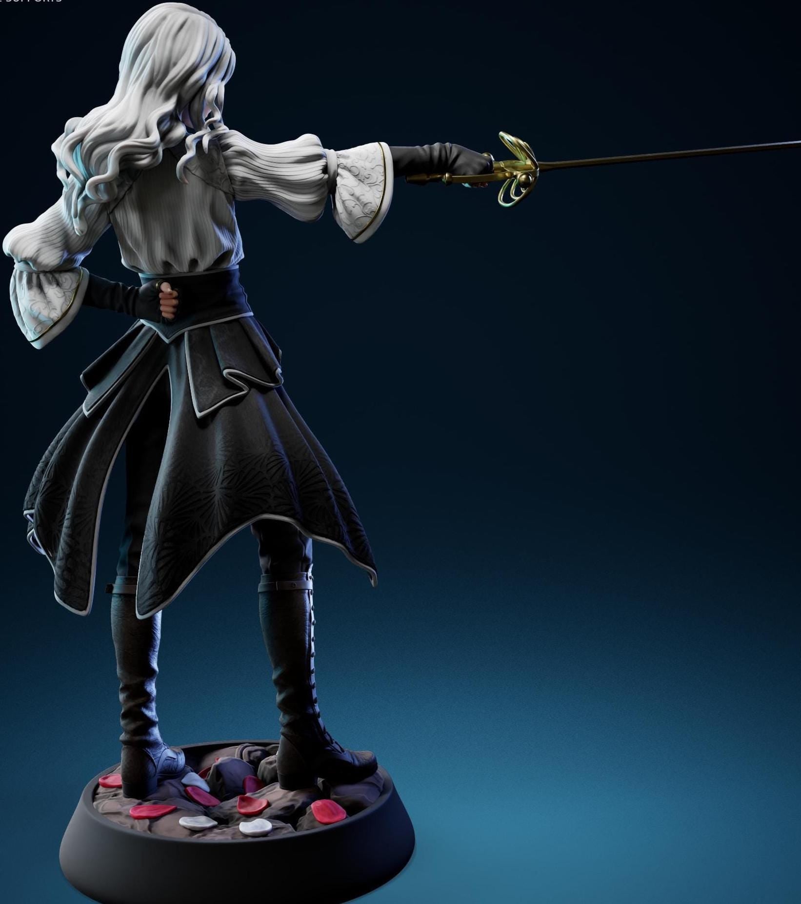 Custom Figurine of Elegant Duelist – 1/6