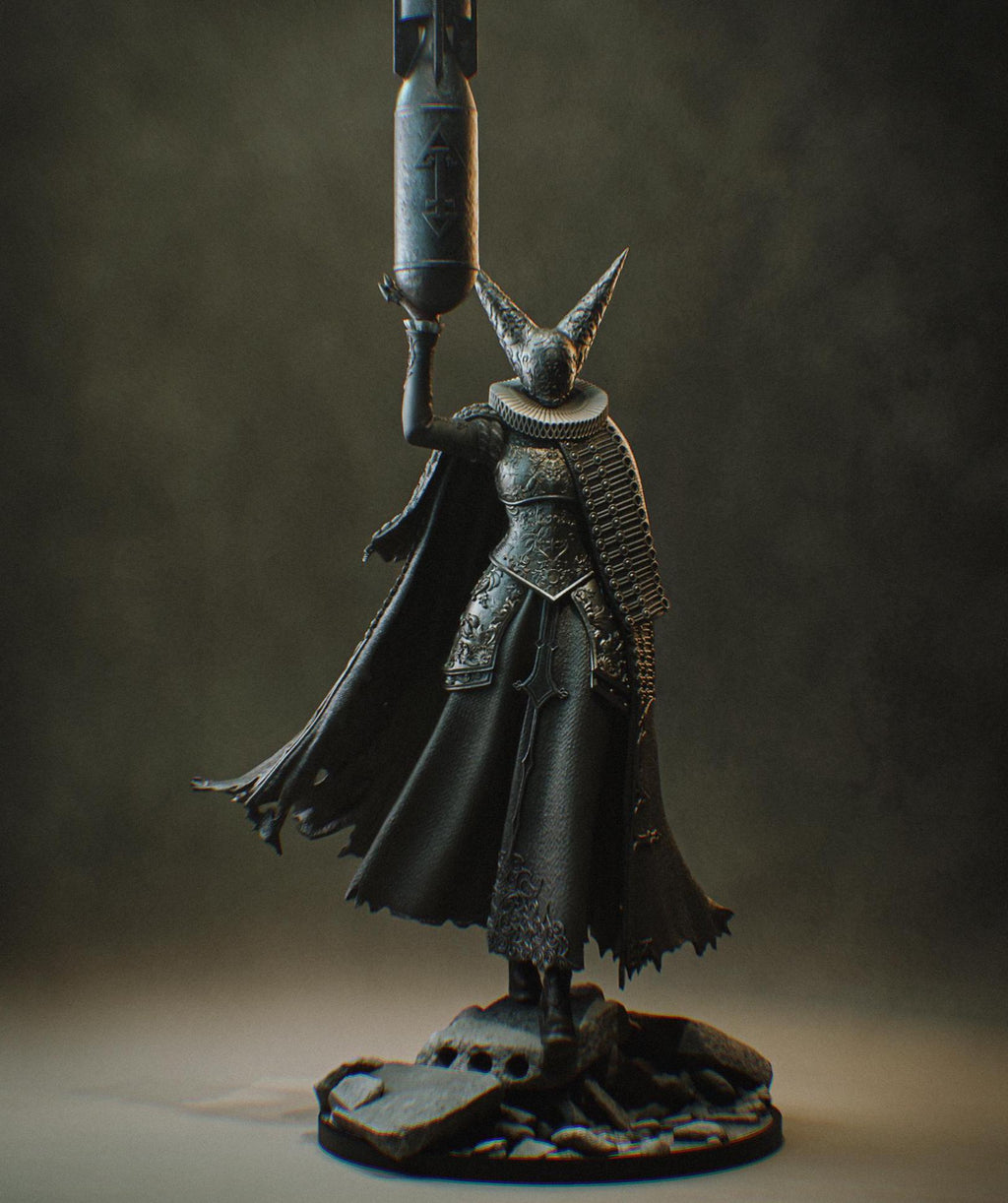 Custom Figurine of the Bomb-Bearing Prophet – 1/6 hand painted