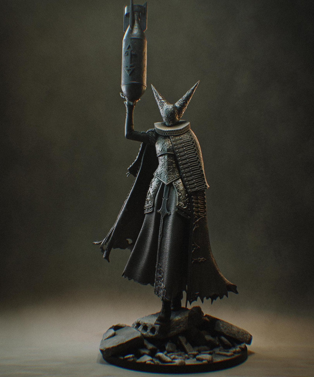 Custom Figurine of the Bomb-Bearing Prophet – 1/6 hand painted