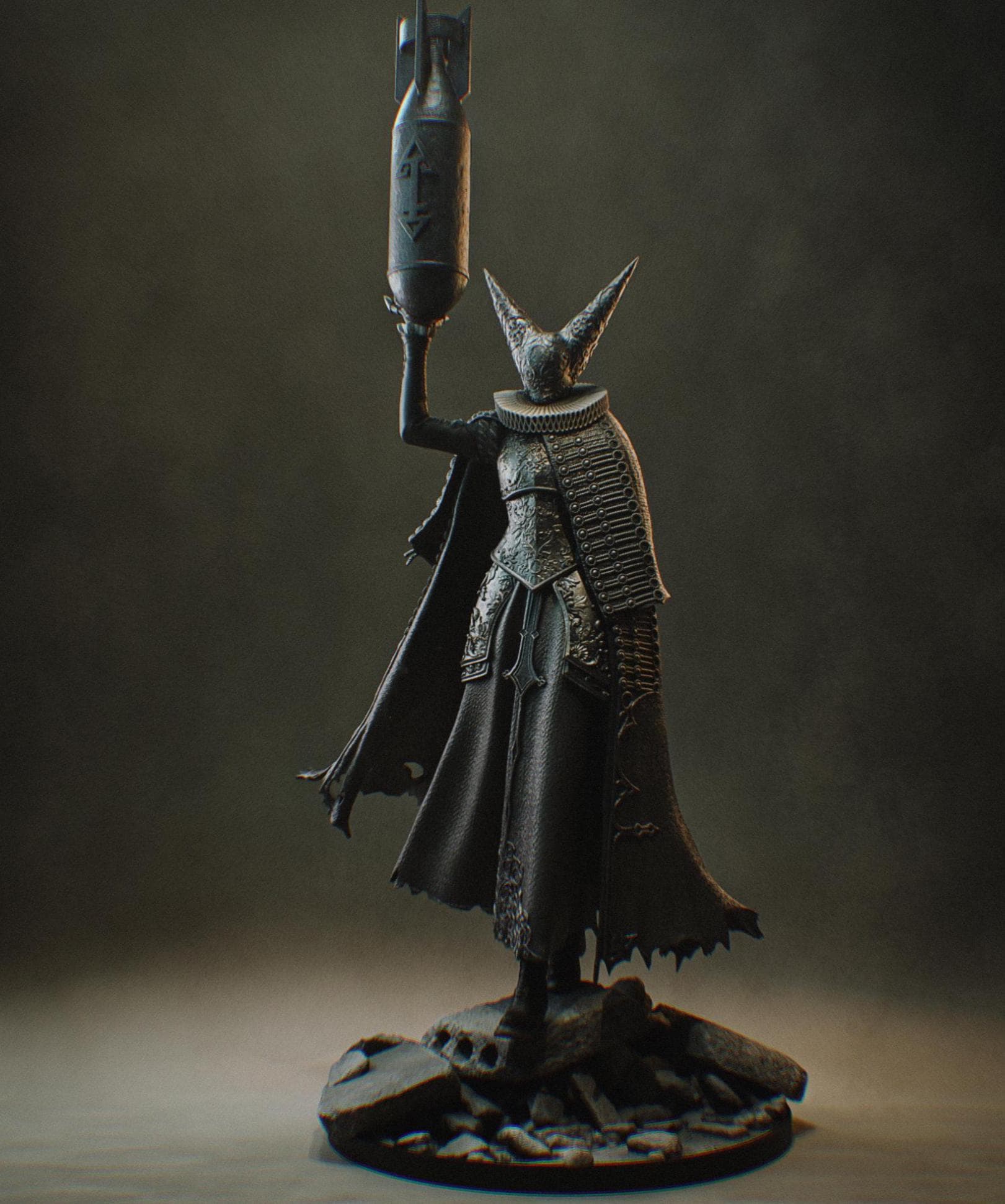 Custom Figurine of the Bomb-Bearing Prophet – 1/6 hand painted