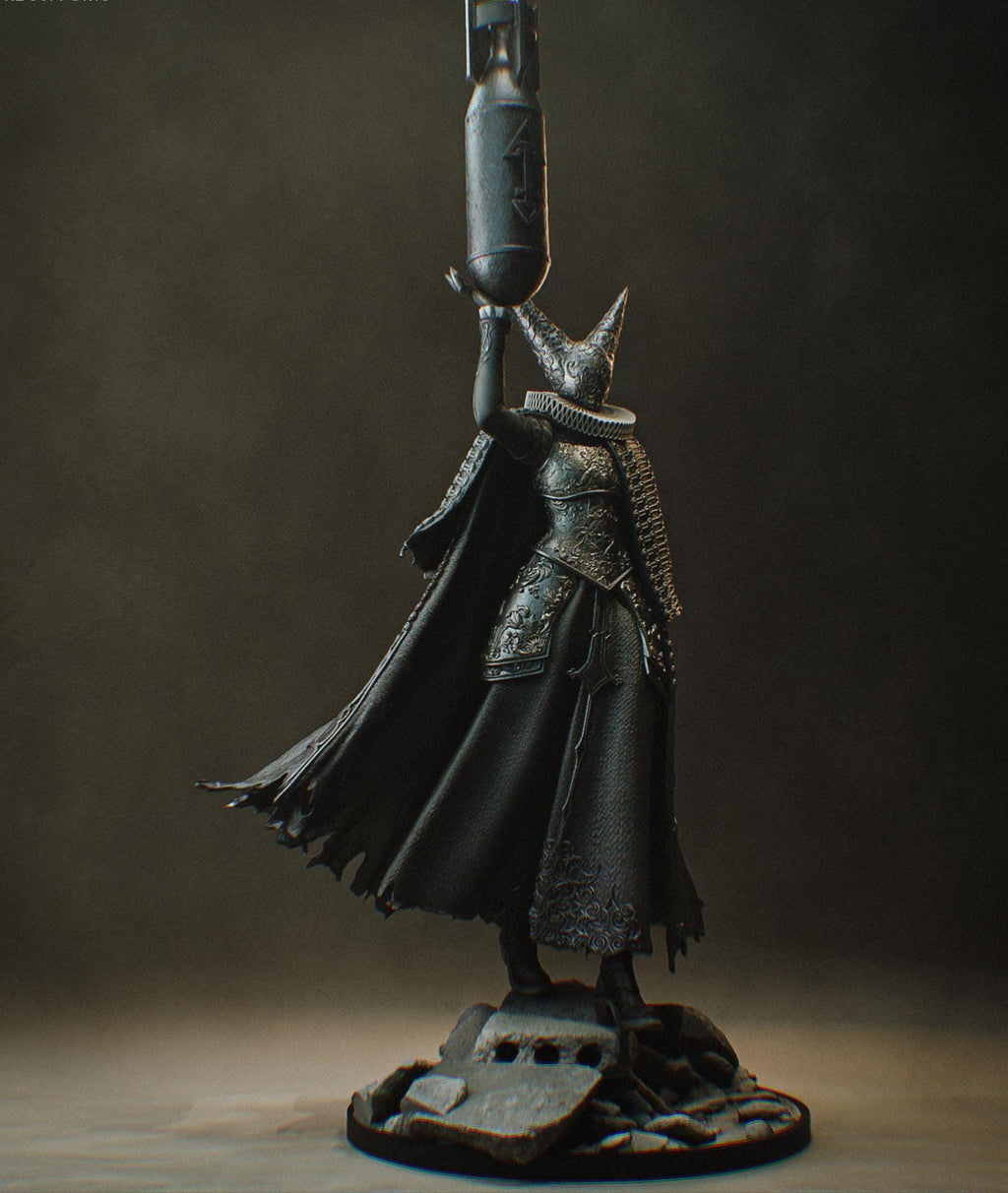 Custom Figurine of the Bomb-Bearing Prophet – 1/6 hand painted