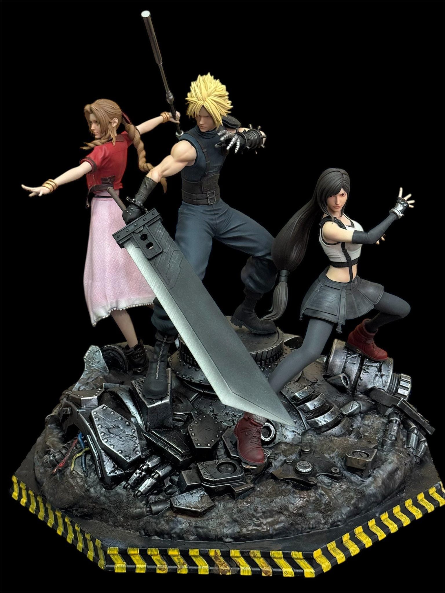 Custom Trio Figurine – hand Painted 1/8 Scale Resin Statue