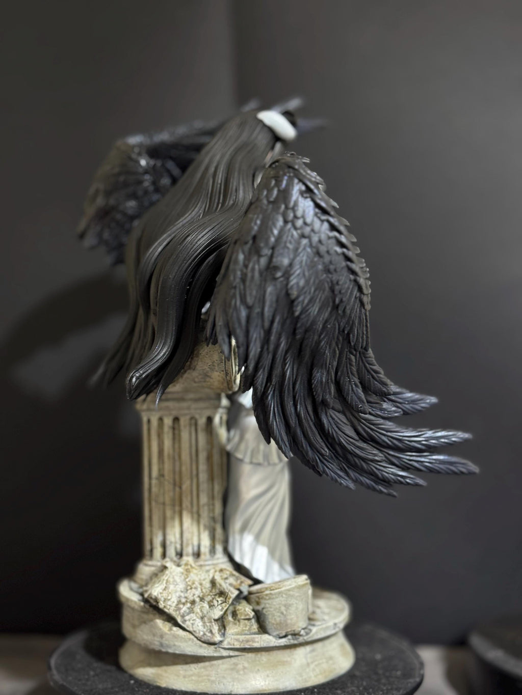 Elegant White Sorceress | Hand-Painted Collectible Statue | 1/6