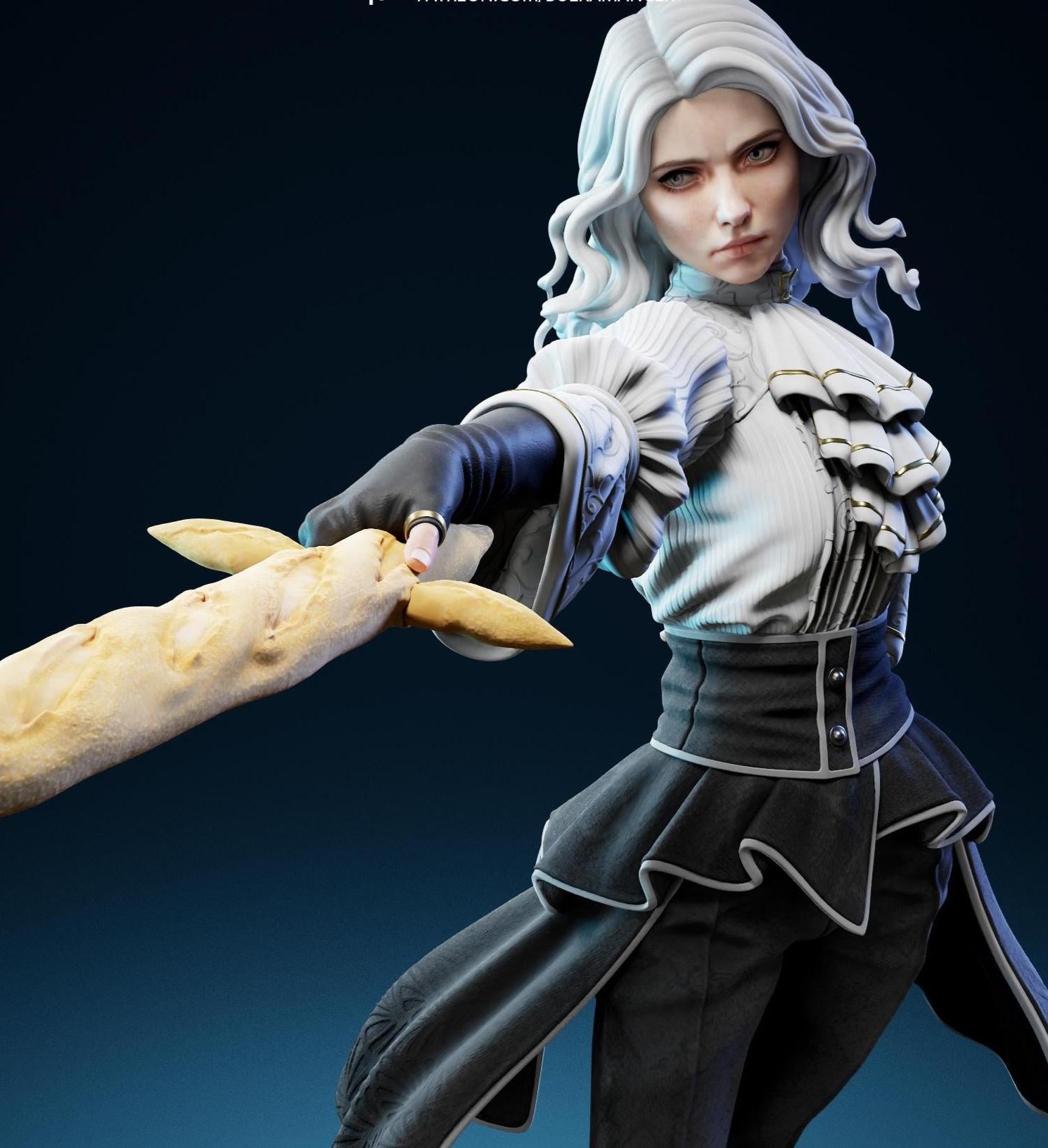 Custom Figurine of Elegant Duelist – 1/6